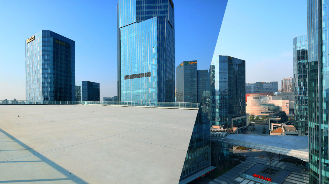 運河文化發(fā)布中心頂層露臺