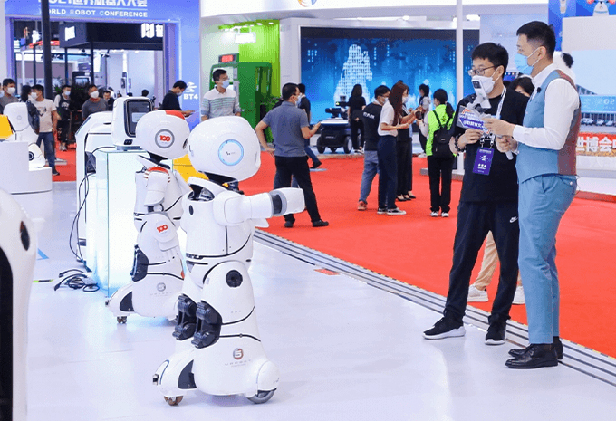 世界機(jī)器人大會往屆展覽盛況