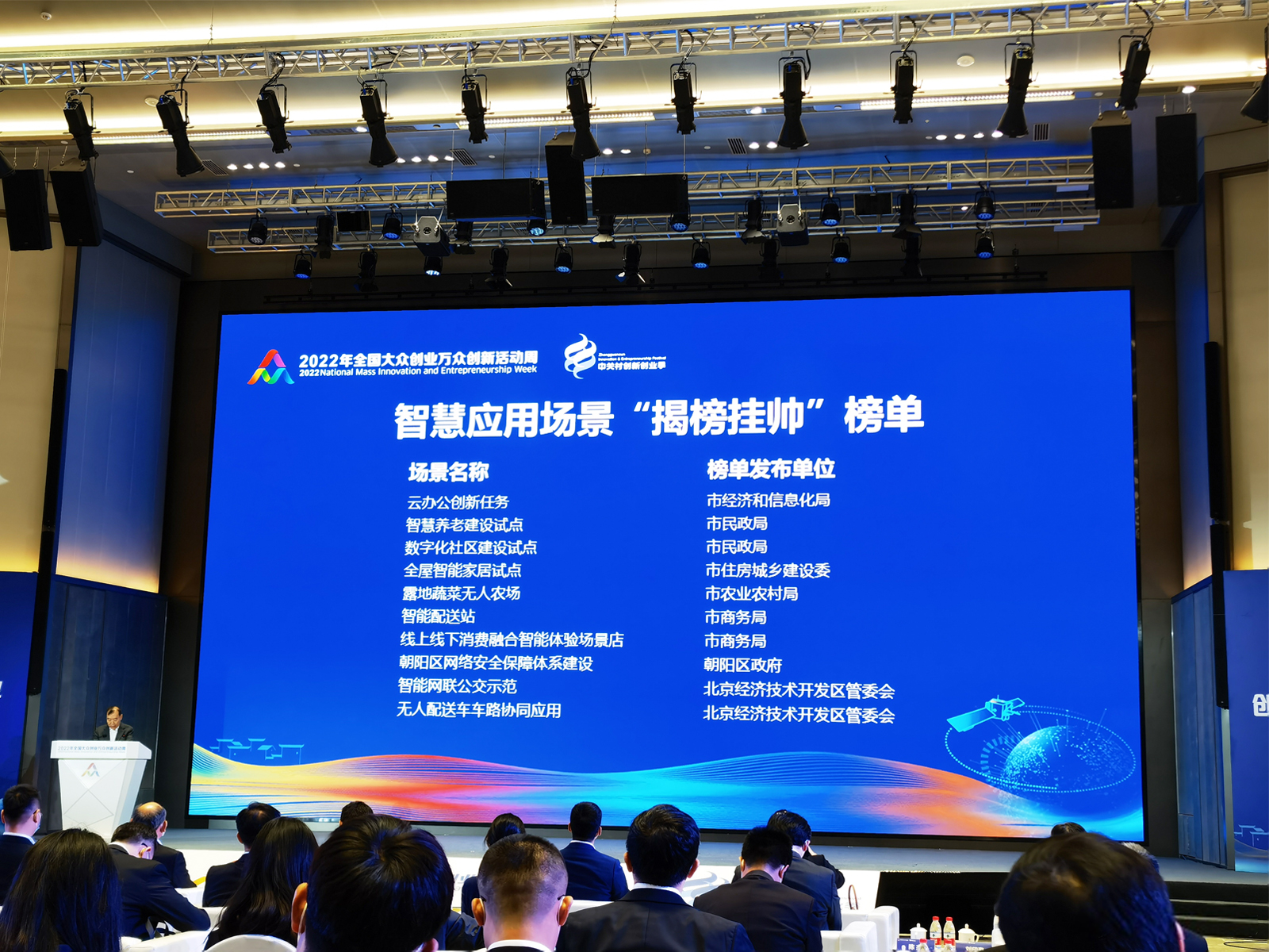 2022全國大眾創(chuàng)業(yè)萬眾創(chuàng)新活動周中關村創(chuàng)新創(chuàng)業(yè)季活動現(xiàn)場