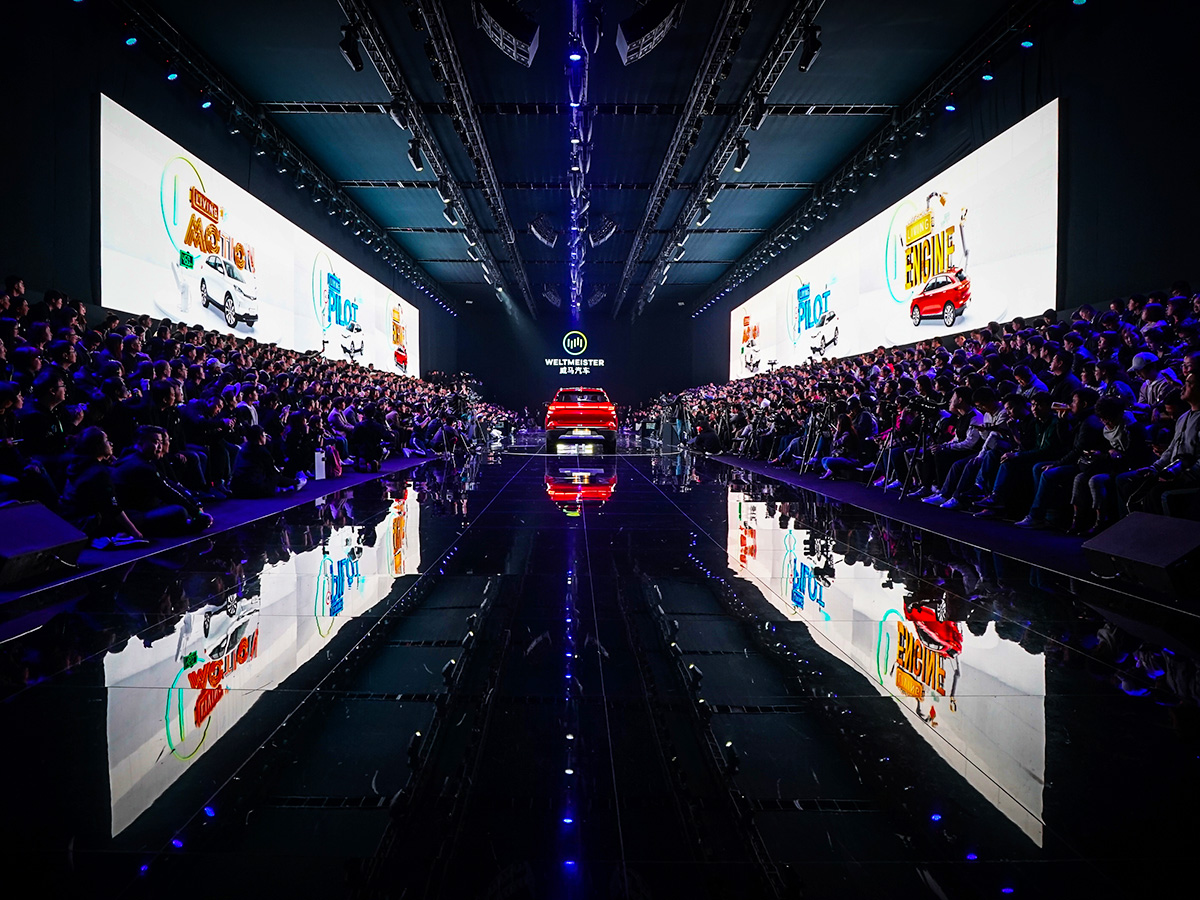 汽車發(fā)布會(huì)現(xiàn)場(chǎng)媒體